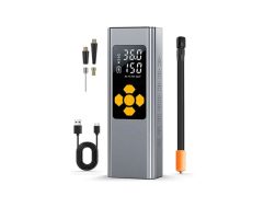 Compresor Aire USB y cargador de celular - 19 mm 3*2000 mAh