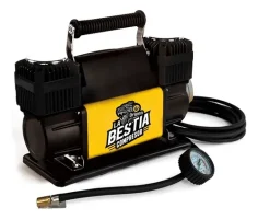 Compresor Metalico DOBLE Cabezal LA BESTIA Color AMARILLO