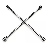 Llave cruz cromada 20" Gomero-Driven